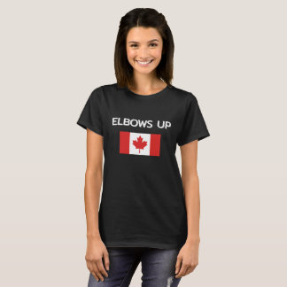 Ellebogen omhoog Canada T-shirt