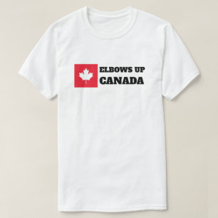 Ellebogen omhoog Canada T-shirt
