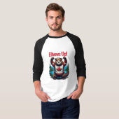 Ellebogen omhoog Canada T-shirt (Voorkant volledig)