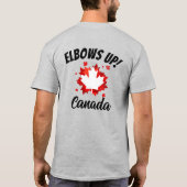 Ellebogen omhoog! Canada T-shirt (Achterkant)