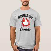 Ellebogen omhoog! Canada T-shirt (Voorkant)