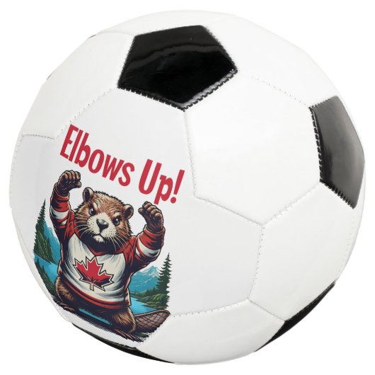 Ellebogen omhoog Canada Voetbal (Drie kwart)