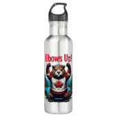 Ellebogen omhoog Canada Waterfles (Voorkant)