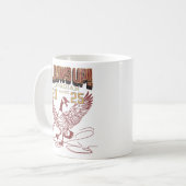 Ellebogen omhoog! Canadian League Canada Ganzen Koffiemok (Voorkant links)