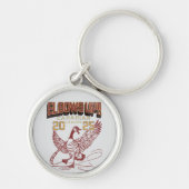 Ellebogen omhoog! Canadian League Canada Ganzen Sleutelhanger (Voorkant)