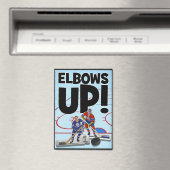 Ellebogen omhoog! magneet (Insitu (Vaatwasser))