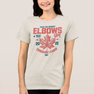 Ellebogen omhoog! Over de Boards Canadian League H Tri-Blend Shirt