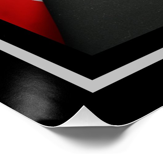 Ellebogen omhoog! Poster (Hoek)