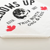 Ellebogen omhoog! Sherpa Deken (3/4)