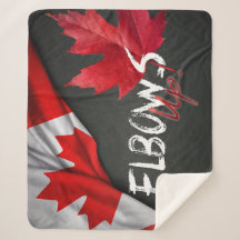 Ellebogen omhoog! Sherpa Deken