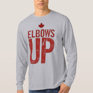 Ellebogen omhoog - sterk voor Canada T-shirt