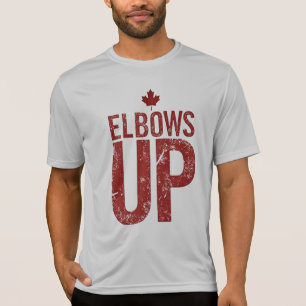 Ellebogen omhoog - sterk voor Canada T-shirt