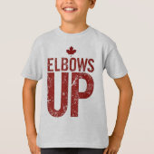 Ellebogen omhoog - sterk voor Canada T-shirt (Voorkant)