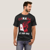 Ellebogen omhoog t-shirt (Voorkant volledig)