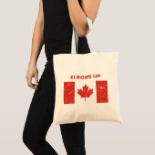 Ellebogen omhoog tote bag (Voorkant (product))