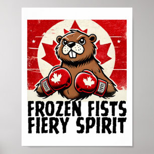 Elleboog Omhoog Canada Canadese Tegenmaatregelen T Poster