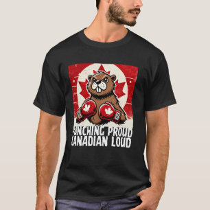 Elleboog Omhoog Canada Canadese Tegenmaatregelen T T-shirt