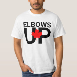 Elleboog Omhoog Canada Nooit 51ste shirt, Anti-Tru T-shirt