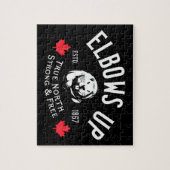 Elleboog Omhoog! Legpuzzel (Verticaal)