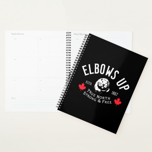 Elleboog Omhoog! Planner (Display)