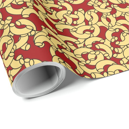 Elleboog pasta cadeaupapier (Rol Hoek)