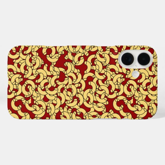 Elleboog pasta Case-Mate iPhone case (Achterkant (horizontaal))