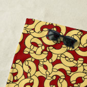 Elleboog pasta strandlaken (In situ)