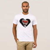 Elleki Black Hearted T-shirt (Voorkant volledig)