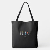 Elleki Camo Canvas tas (Achterkant)