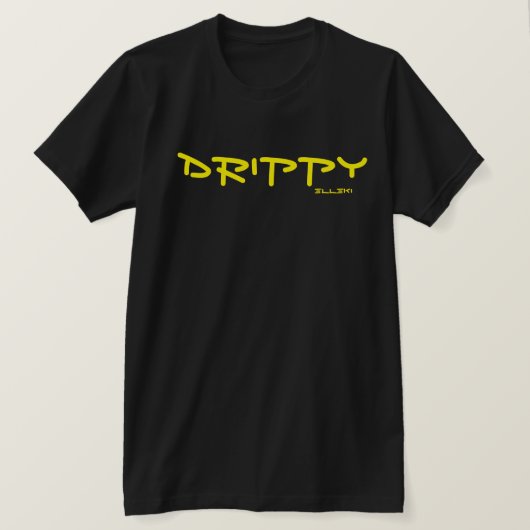Elleki Drippy #2 (Geel) T-Shirt (Design voorkant)