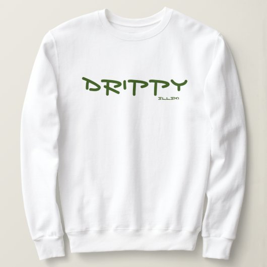 Elleki Drippy #2 (Groene) T-Shirt (Design voorkant)
