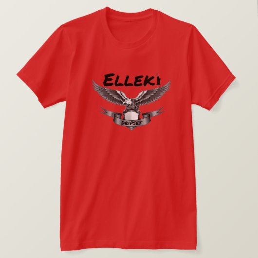 Elleki Dripset T-shirt (Design voorkant)