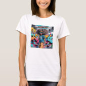 Elleki - Hete Meisjes Zomer T-shirt (Voorkant)