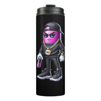 Elleki - Paarse Pil Man Thermosbeker