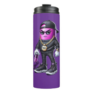 Elleki - Paarse Pil Man Thermosbeker