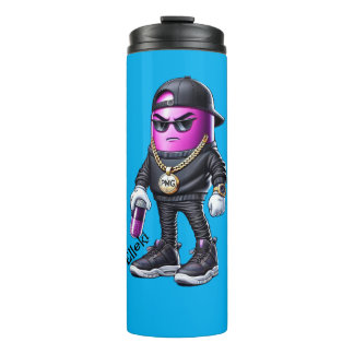 Elleki - Paarse Pil Man Thermosbeker