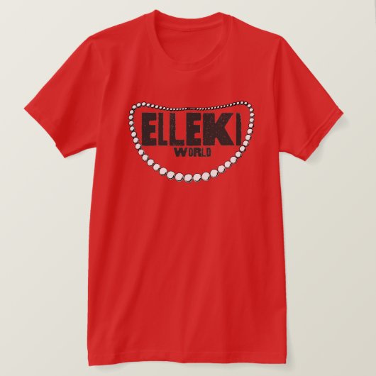 Elleki World Pearls T-shirt (Design voorkant)