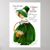 Ellen Clapsaddle's St-Patricks-Day Girl Poster (Voorkant)