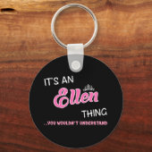 Ellen ding dat je T-Shirt niet zou begrijpen Sleutelhanger (Voorkant)