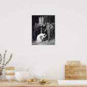Ellen Douglas met de ring Poster (Keuken)