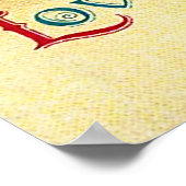 Ellen H. Clapsaddle: Accepteer dit liefhebbende ha Poster (Hoek)