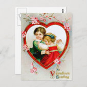 Ellen H. Clapsaddle: Geheim in mijn hart Briefkaart (Voorkant / Achterkant)