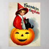 Ellen H. Clapsaddle: Getuige in Jack O'Lantern Poster (Voorkant)