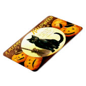 Ellen H. Clapsaddle: Halloween Cat Magneet (Linkerzijde)