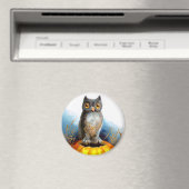 Ellen H. Clapsaddle: Halloween Uil Magneet (Insitu (Vaatwasser))