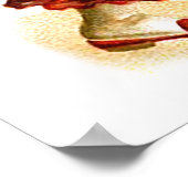 Ellen H. Clapsaddle: Harlequin met hart Poster (Hoek)