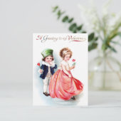 Ellen H. Clapsaddle: Ik hou van mijn liefde Briefkaart (Staand voorkant)