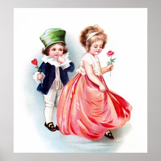 Ellen H. Clapsaddle: Ik hou van mijn liefde Poster (Voorkant)