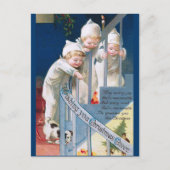 Ellen H. Clapsaddle: Kerstvreugde Feestdagenkaart (Voorkant)