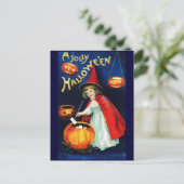 Ellen H. Clapsaddle: Kleine heks Briefkaart (Staand voorkant)